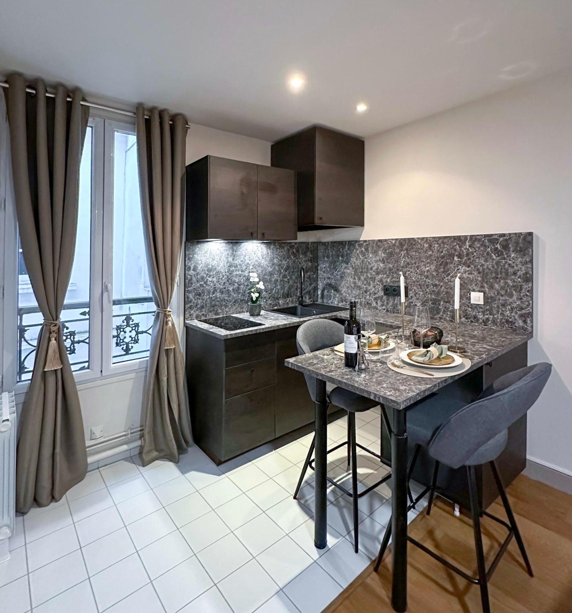 Peaceful Studio In Paris Dış mekan fotoğraf