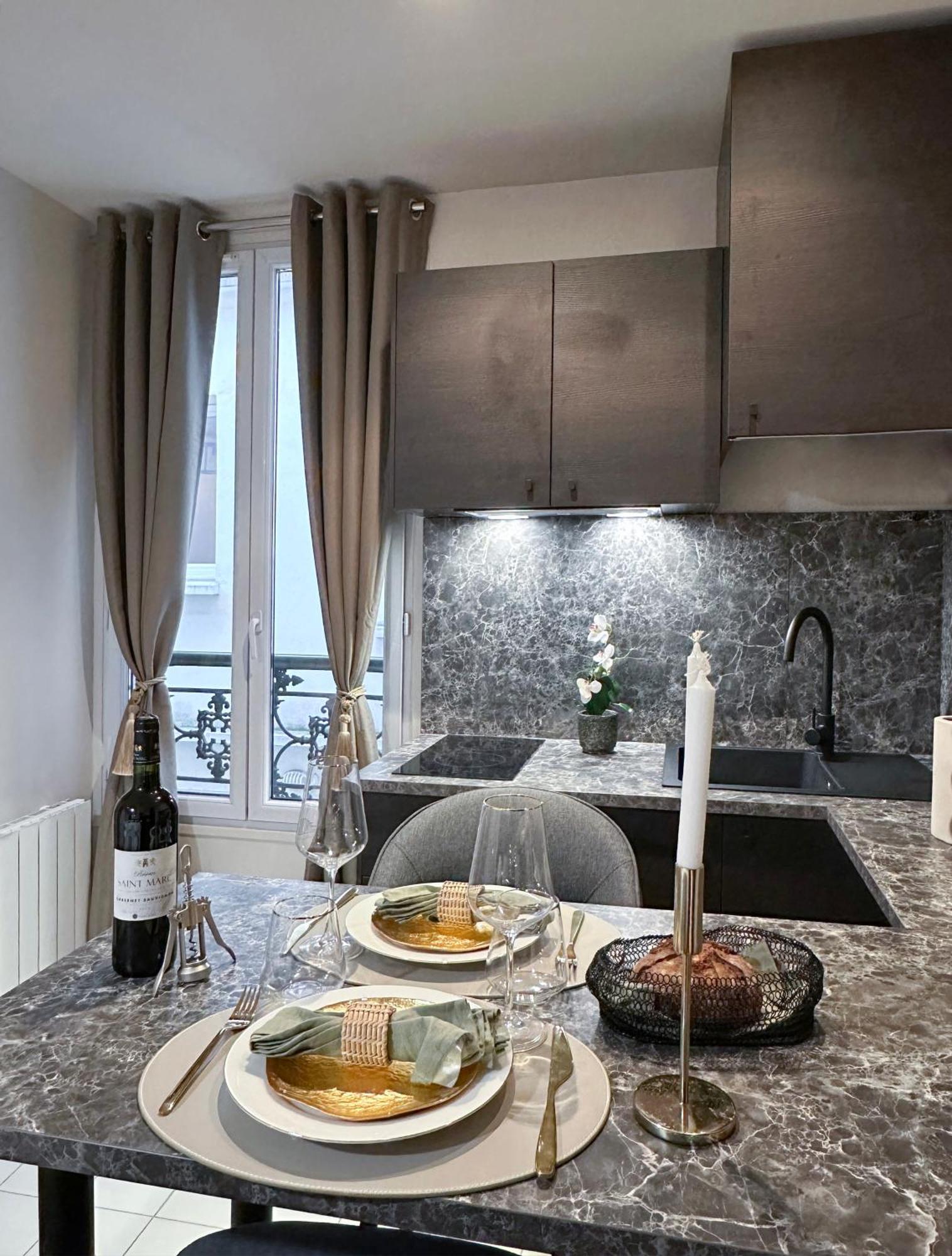 Peaceful Studio In Paris Dış mekan fotoğraf