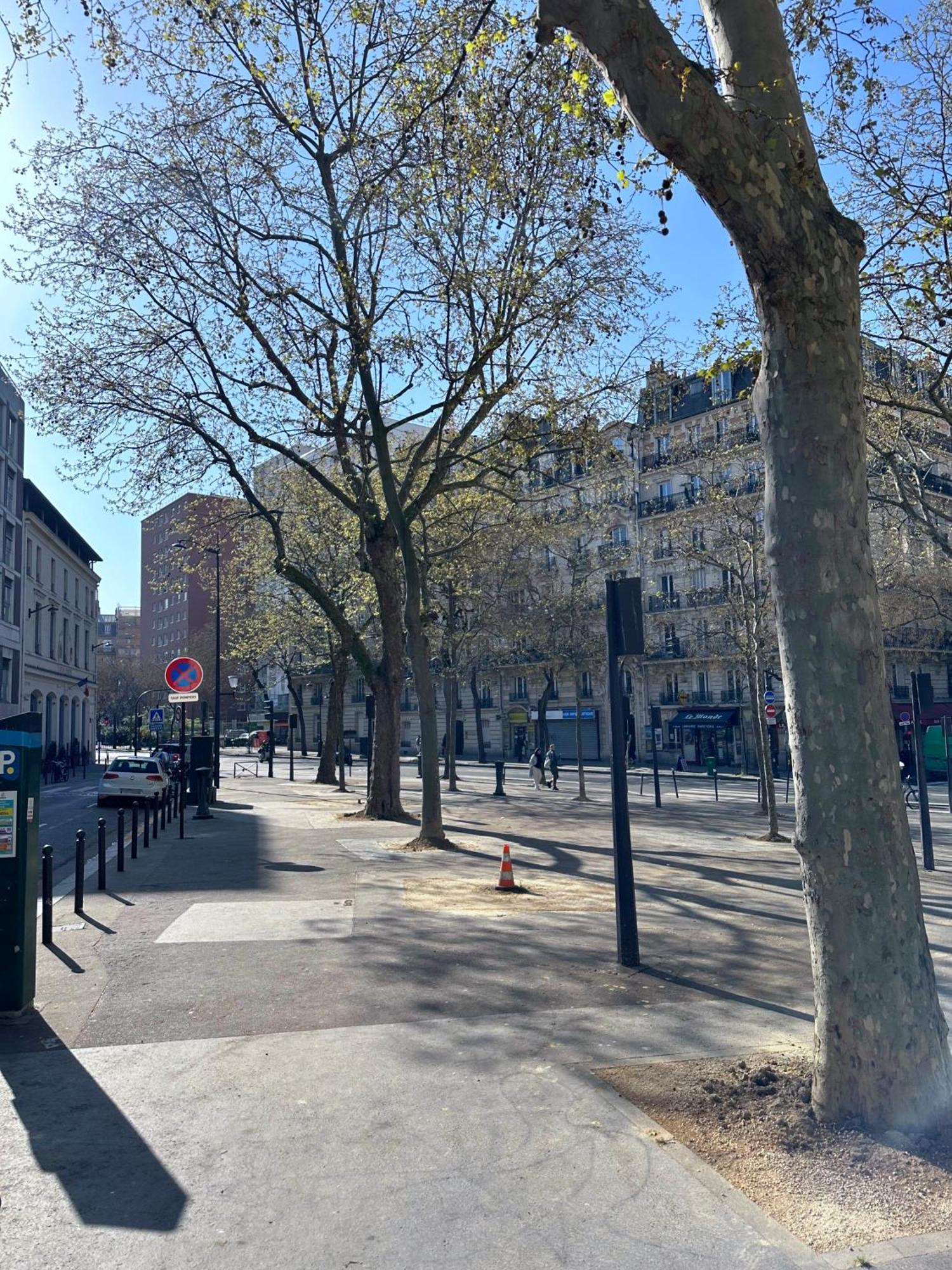Peaceful Studio In Paris Dış mekan fotoğraf