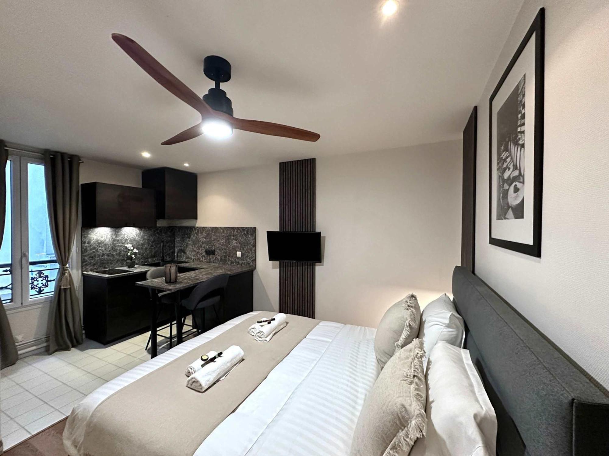 Peaceful Studio In Paris Dış mekan fotoğraf